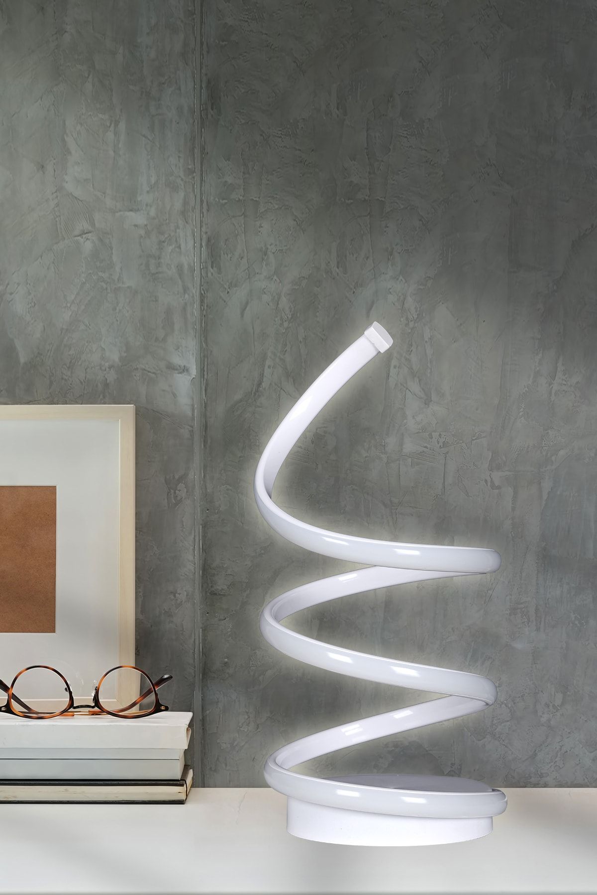 Hmydesign Quatre Led Abajur Beyaz