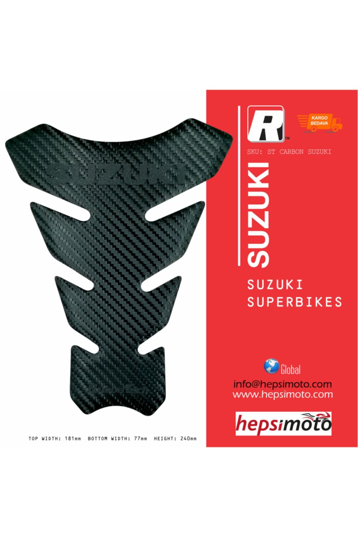 RubbaTech St Carbon Suzukı