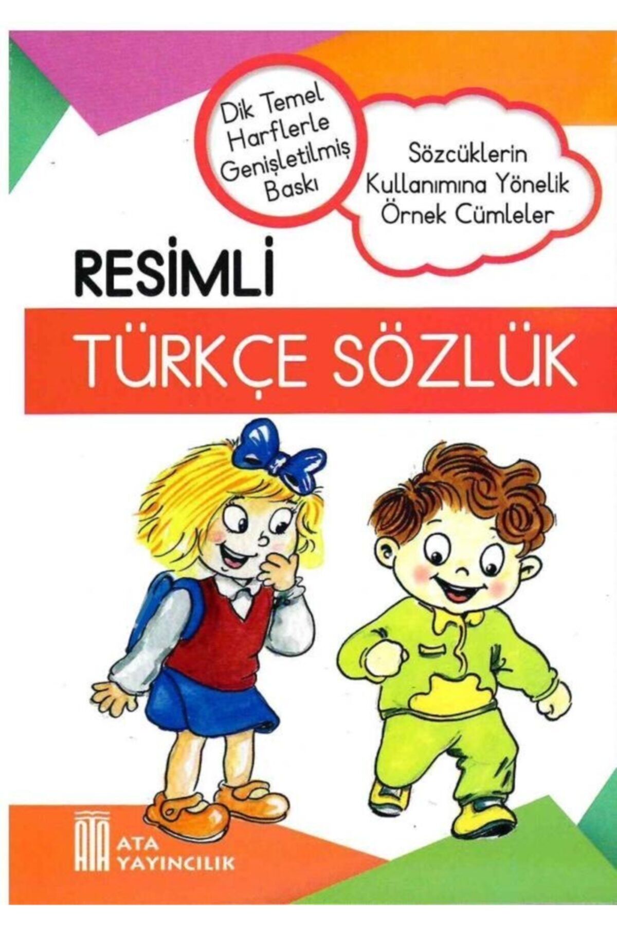 Ata Yayıncılık Türkçe Resimli Sözlük (karton Kapak)