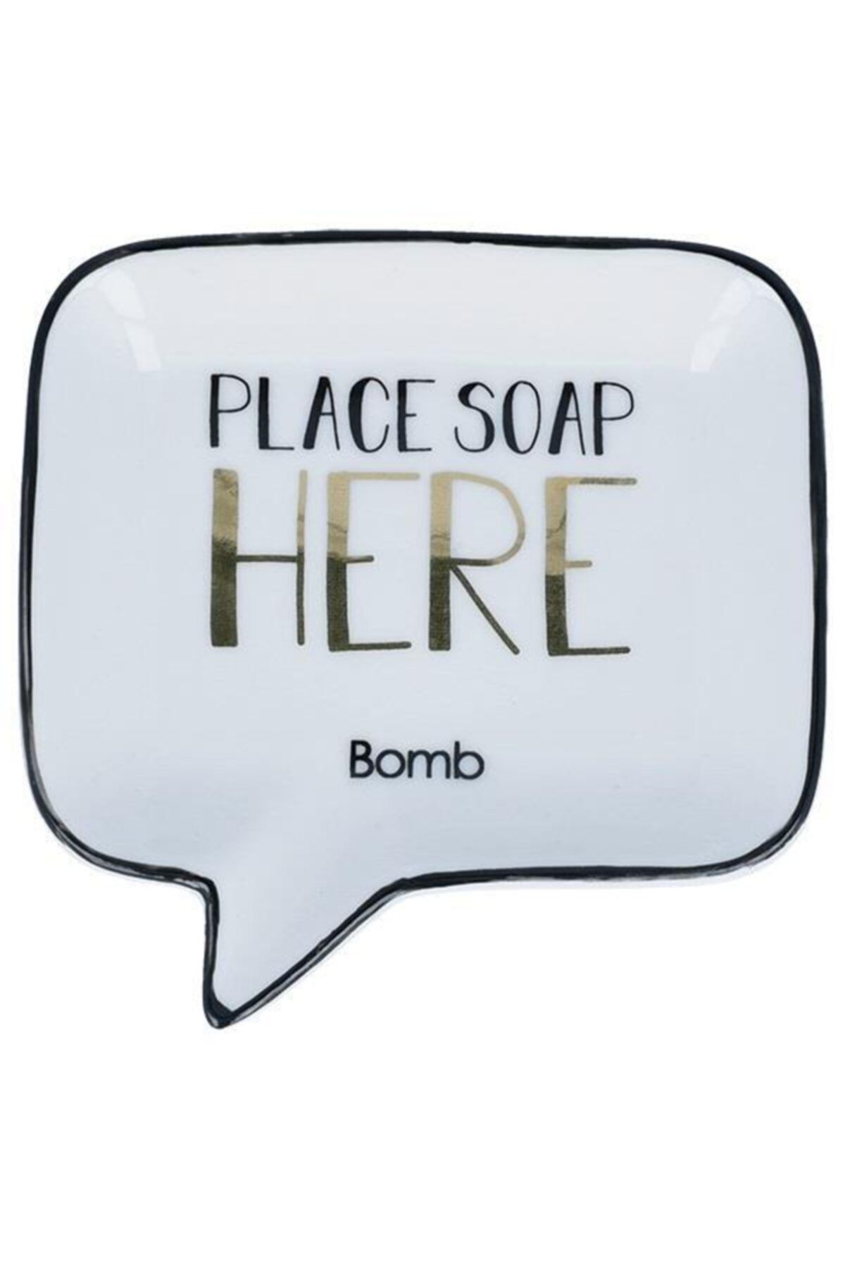 Bomb Cosmetics Place Soap Here Katı Sabunluk 12.5x12.5 Cm