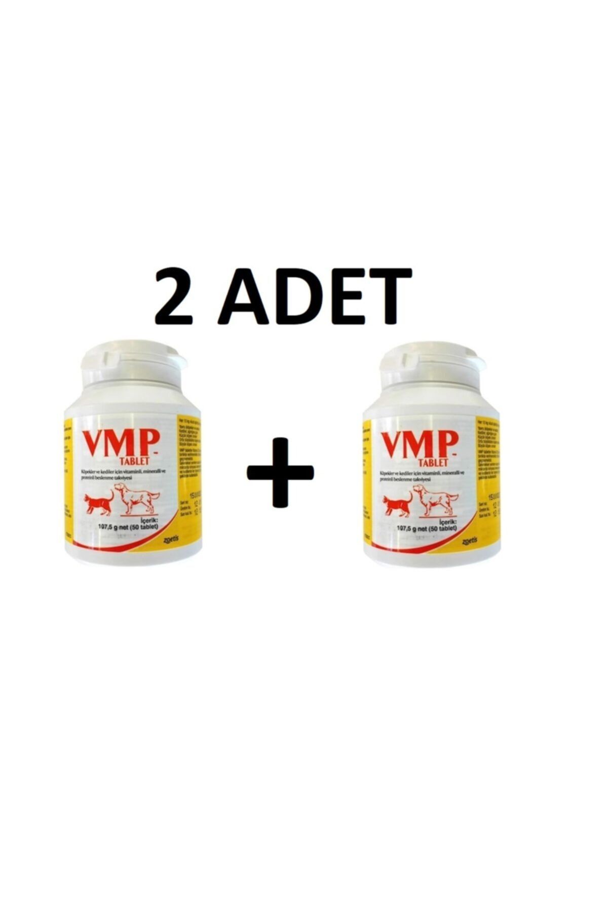 ZOETİS (2 Adet) Vmp Kedi Köpek Tüy Dökülme Önleyici Vitamin 50 Tb.