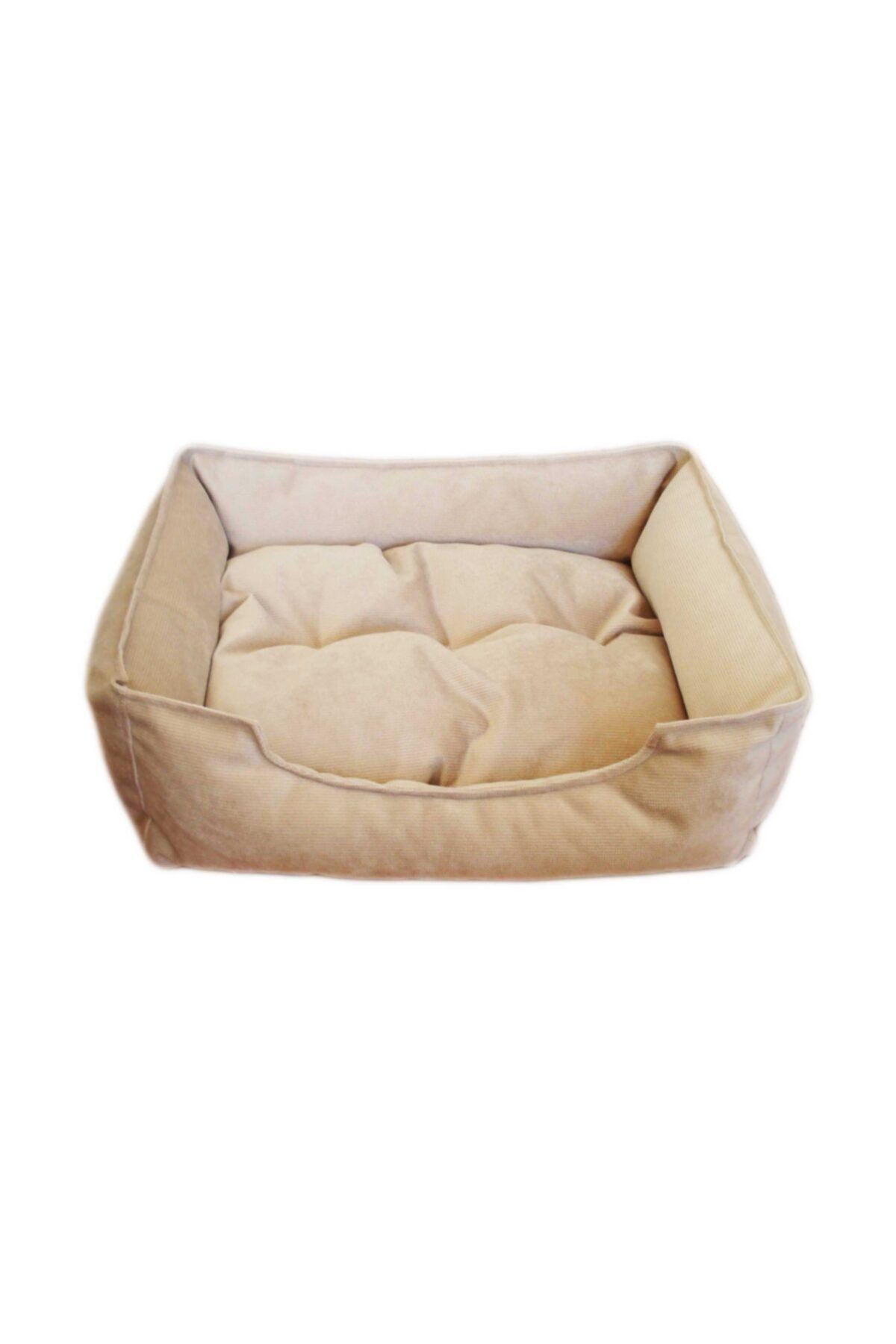 Mavi Vitrin Yıkanabilir Minderli Eko Kedi & Köpek Yatağı 50x40