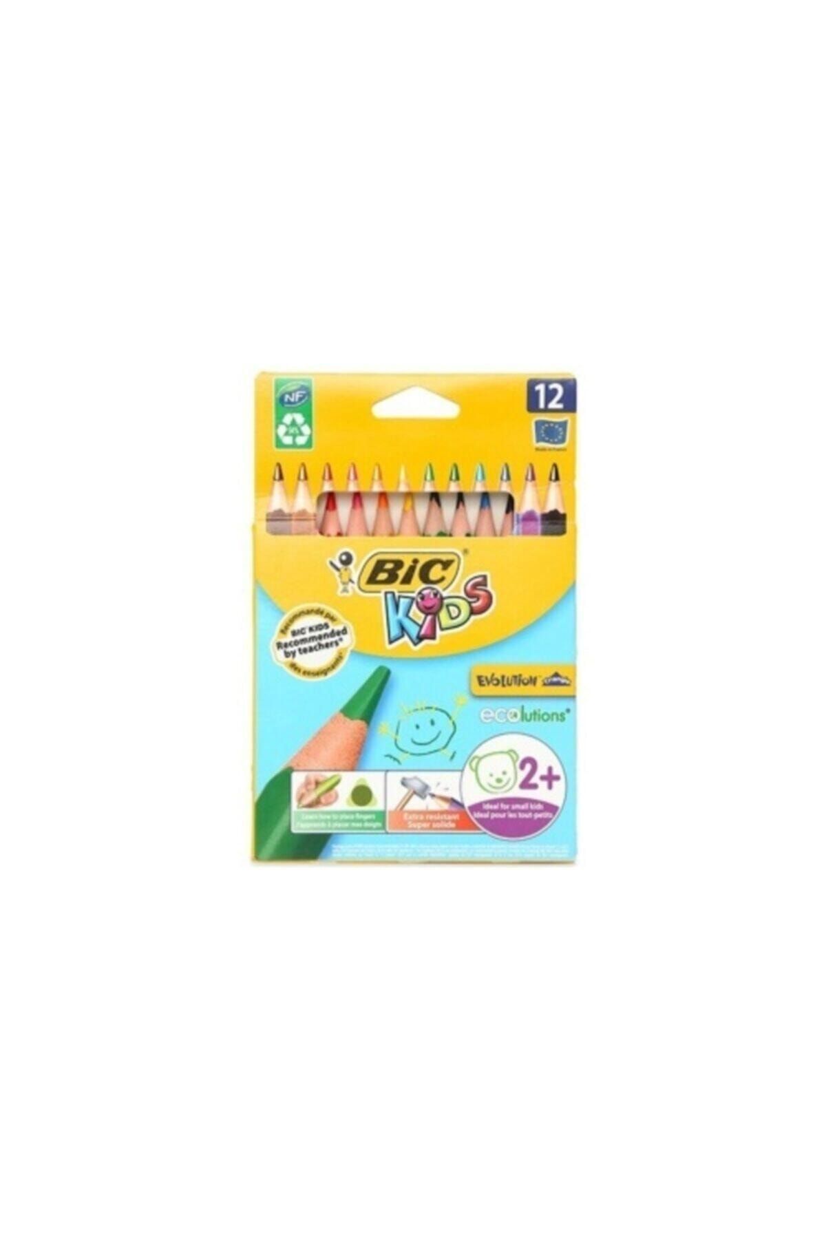 Bic 12 li Jumbo Kuru Boya