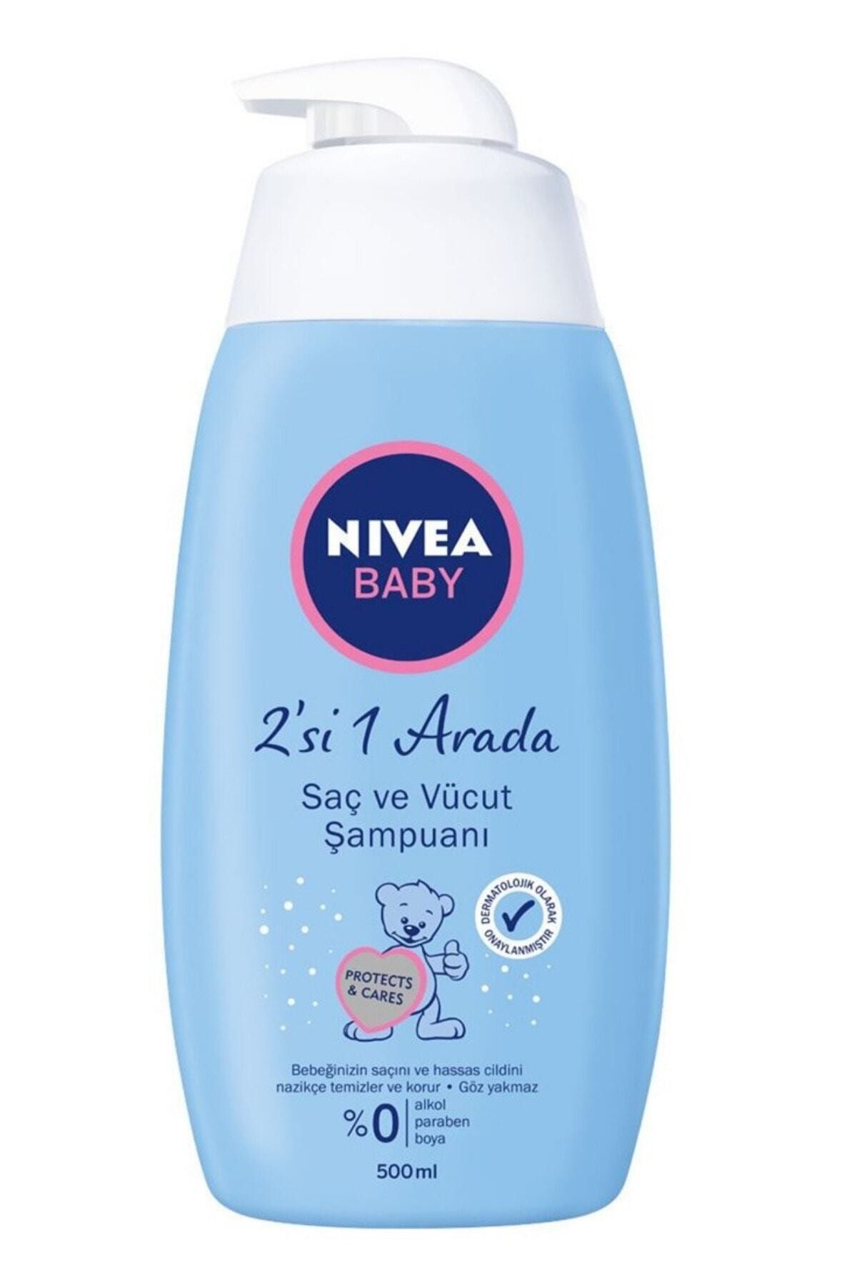 Nivea Saç Vücut Şampuanı 500 ml