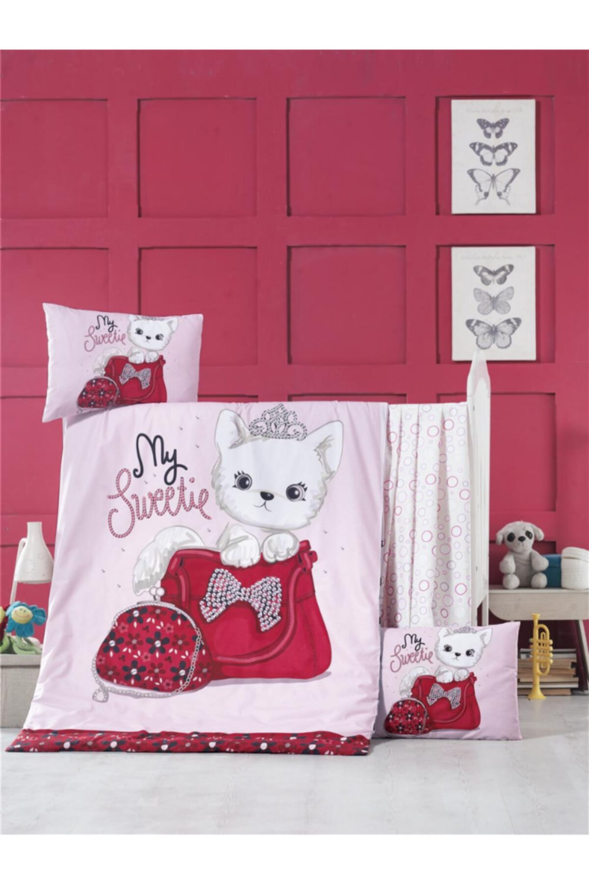 Komfort Home Bebek Uyku Seti  Pamuk (yorgan Ve +2 Yastıklı)