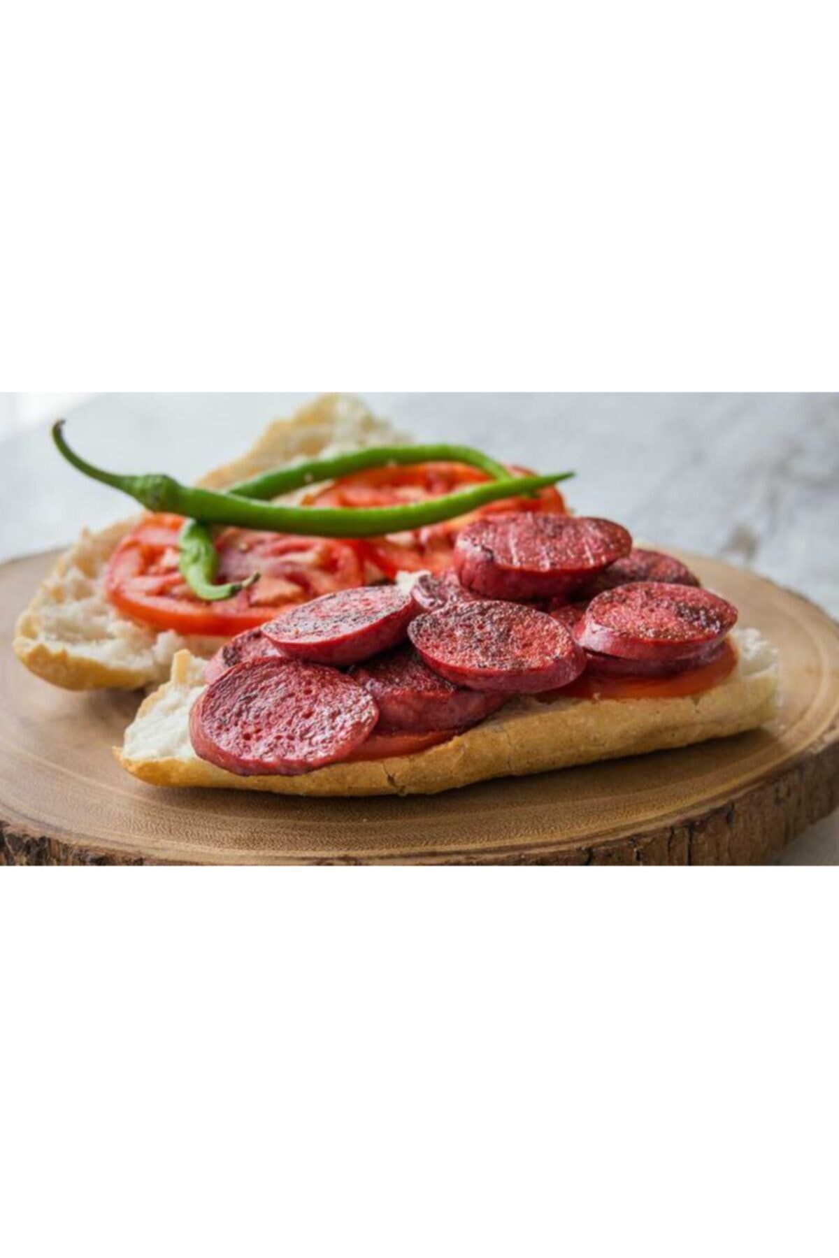 PERİYOLU Evlik Sucuk 1 Kg %100 Dana Eti