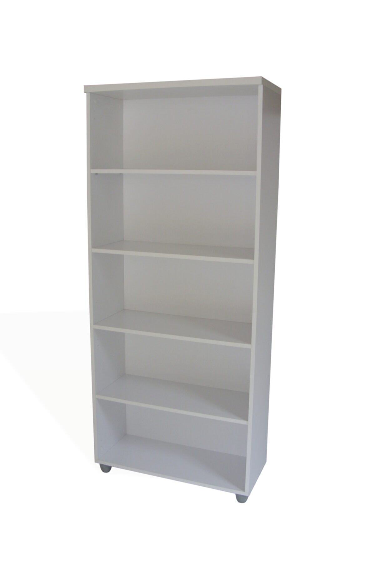 VENA Raflı Ofis Dosya Dolabı 80x35x185 Beyaz