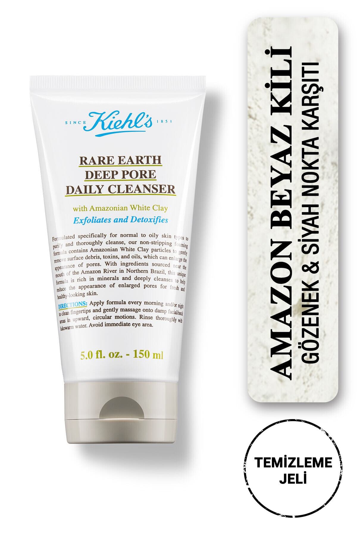 Kiehl's Rare Earth Gözenekleri Derinlemesine Arındıran Yüz Temizleme Jeli 150 ml