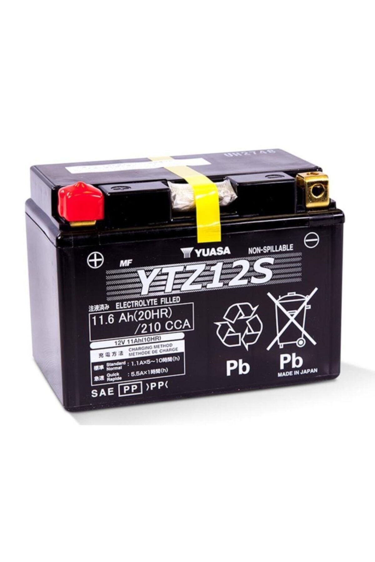 Yuasa Ytz12s (wc) 12v 11ah Motosiklet Aküsü