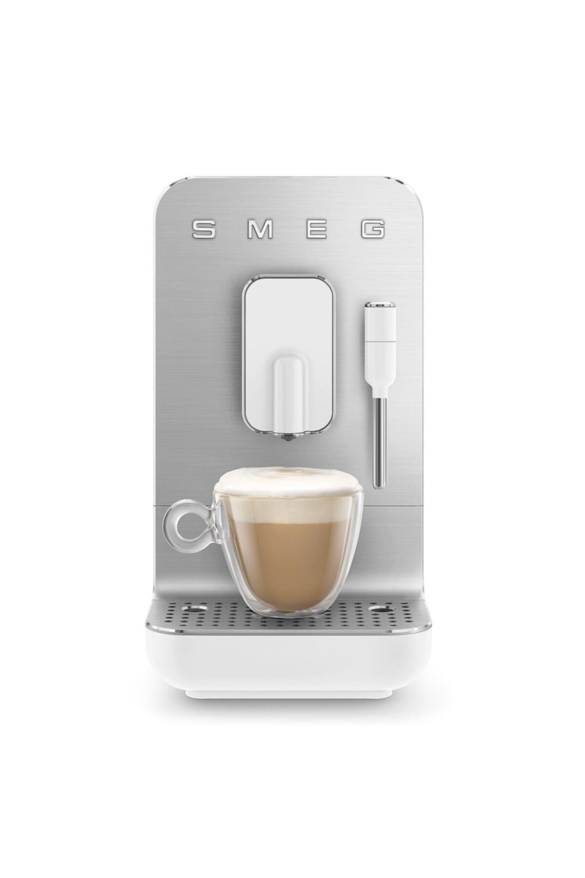 SMEG 50's Style Bcc02 Espresso Otomatik Kahve Makinesi Mat Beyaz