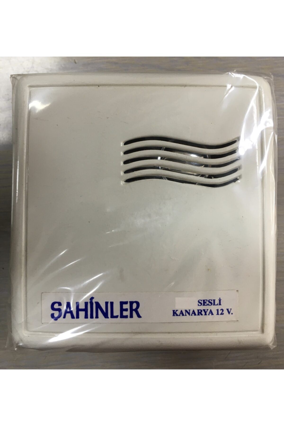 Şahinler Üç Sesli Kanarya Kapı Zili 12volt (PİLSİZ)