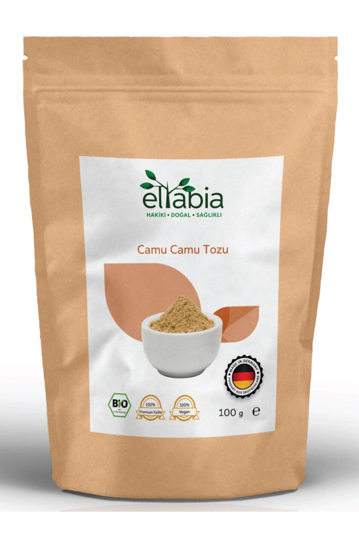 Eltabia Organik Camu Camu Tozu 100 gr Kamu Kamu Alman Premium Kalite Ürünü