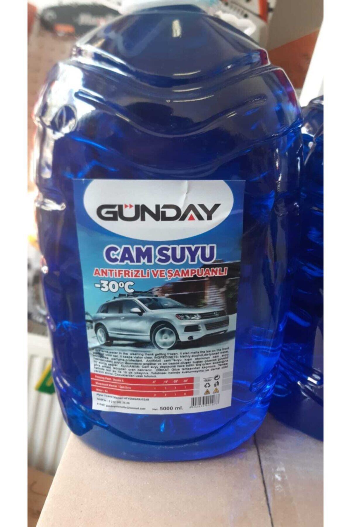 Gün Kışlık Cam Suyu 5 Lt -30