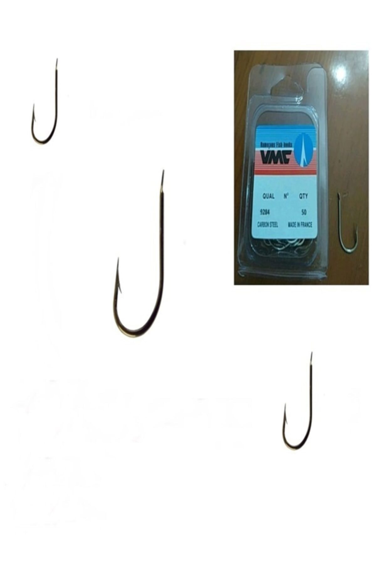 WMC Vmc 9284-bz-3/0-2/0-1/0-1-2-3-4-5-6-7-8-9-10-kısa Saplı Çelik Capraz Iğne 1 Paket 10 Adet-6