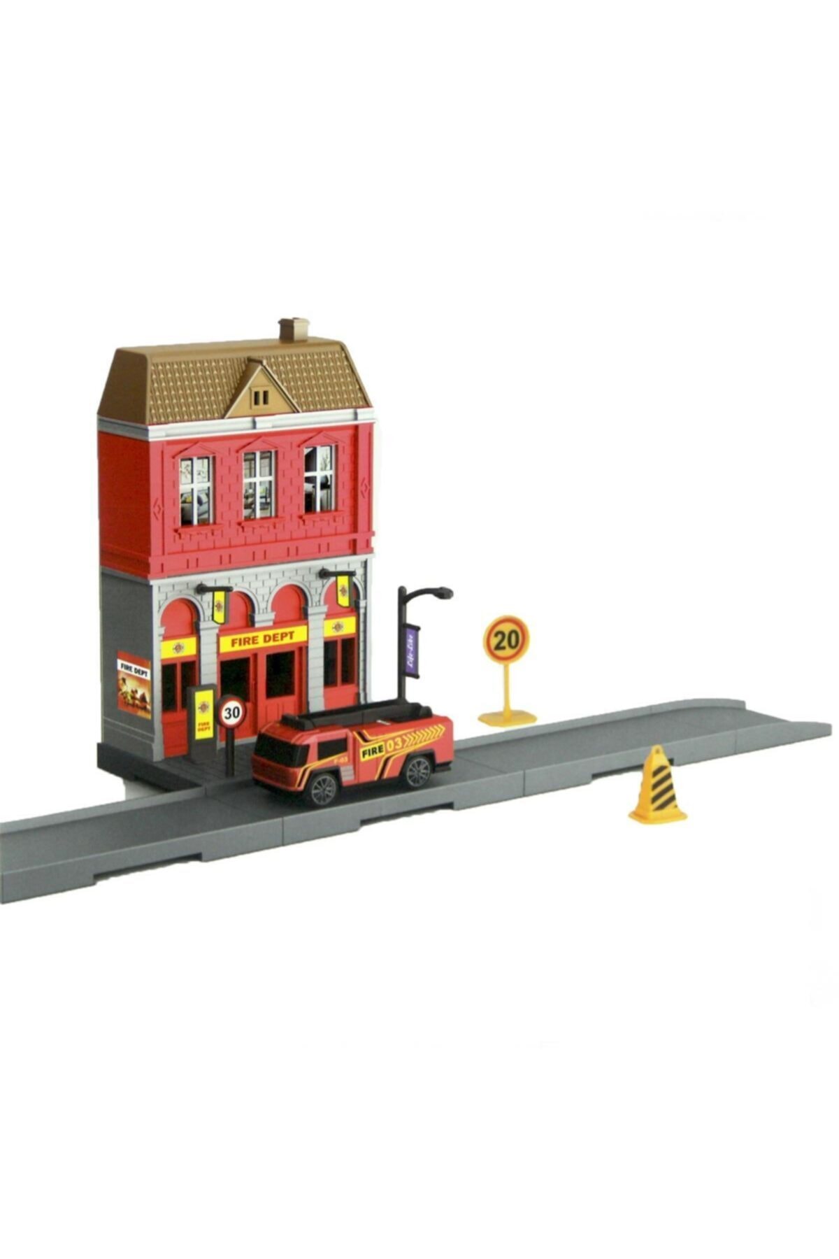 ASMEYAL Şehrin Blokları Itfaiye Seti