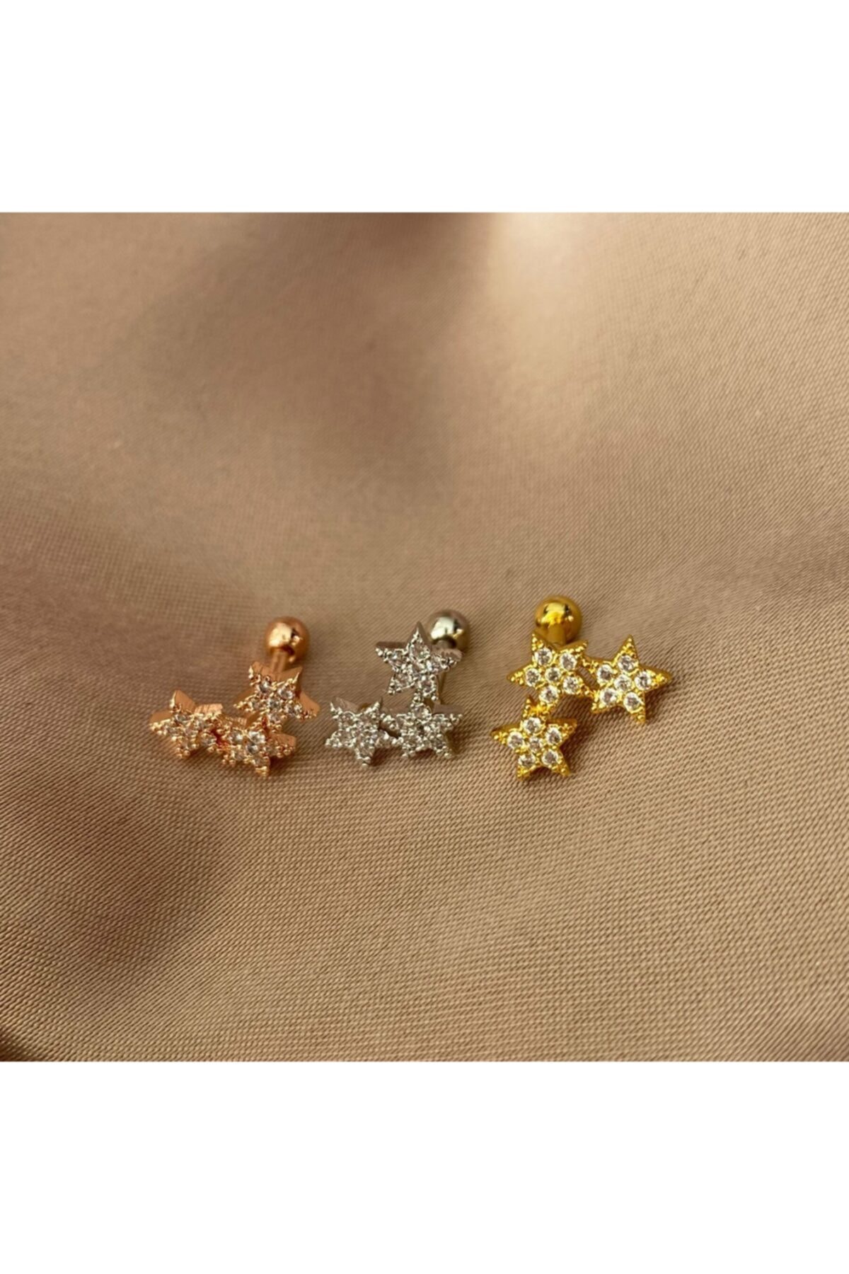 Fi Season Üç Yıldızlı Büyük Piercing