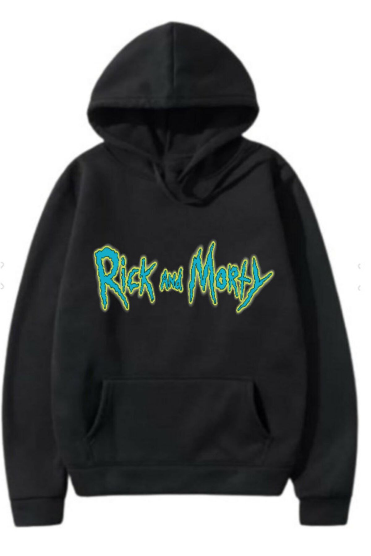 Crazystyle Oversize Rick And Morty Unisex Hoodie