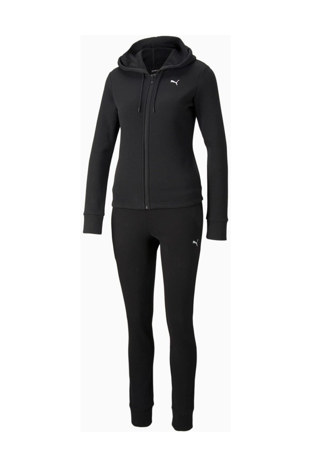 Puma 589132-01 Classic Hooded Sweat Suit Fl Kadın Eşofman Takım
