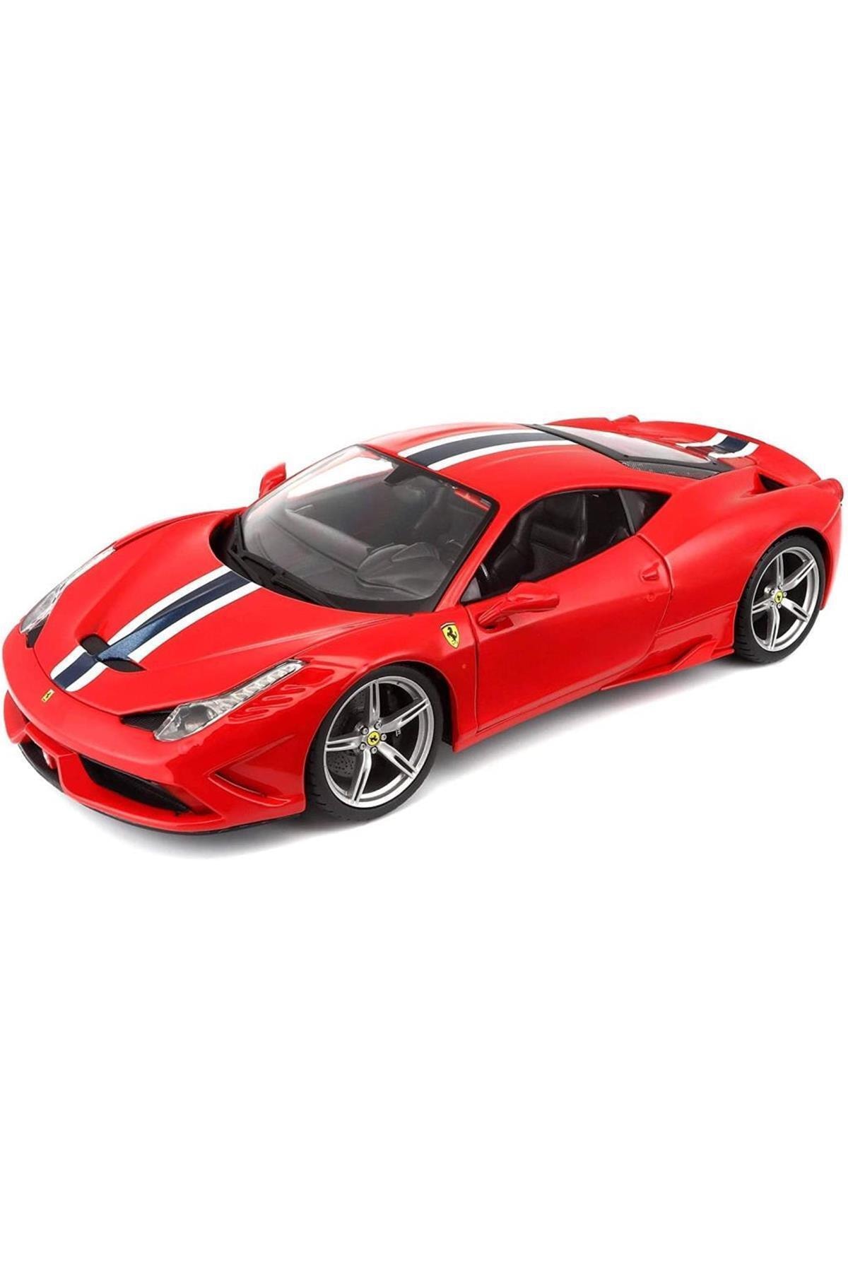 Burago Marka 1:18 Ferrari 458 Speciale Model Araba Spor Oyuncakları