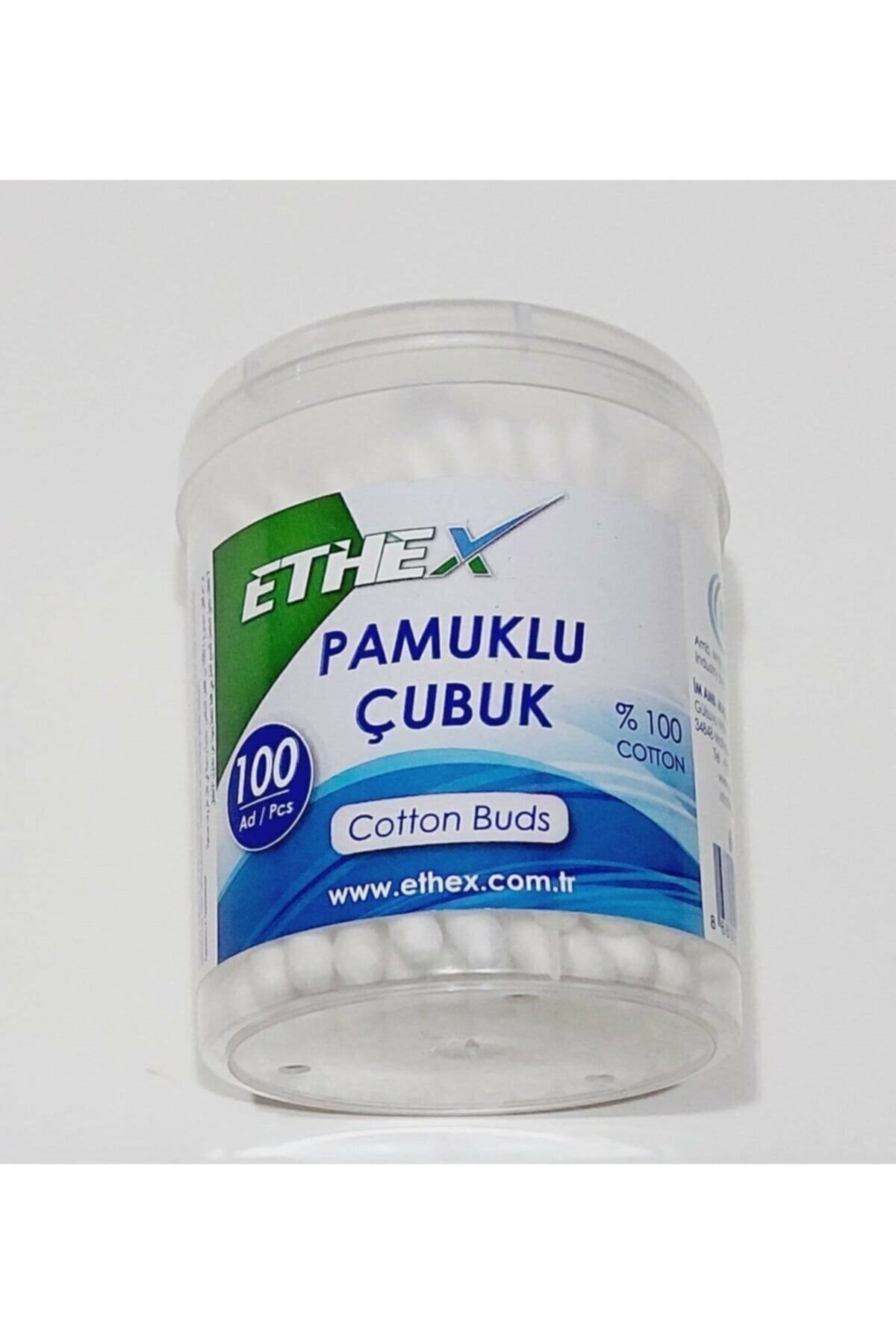 Ethex Karaca Ambalaj Kulak Çubuğu 100'lü