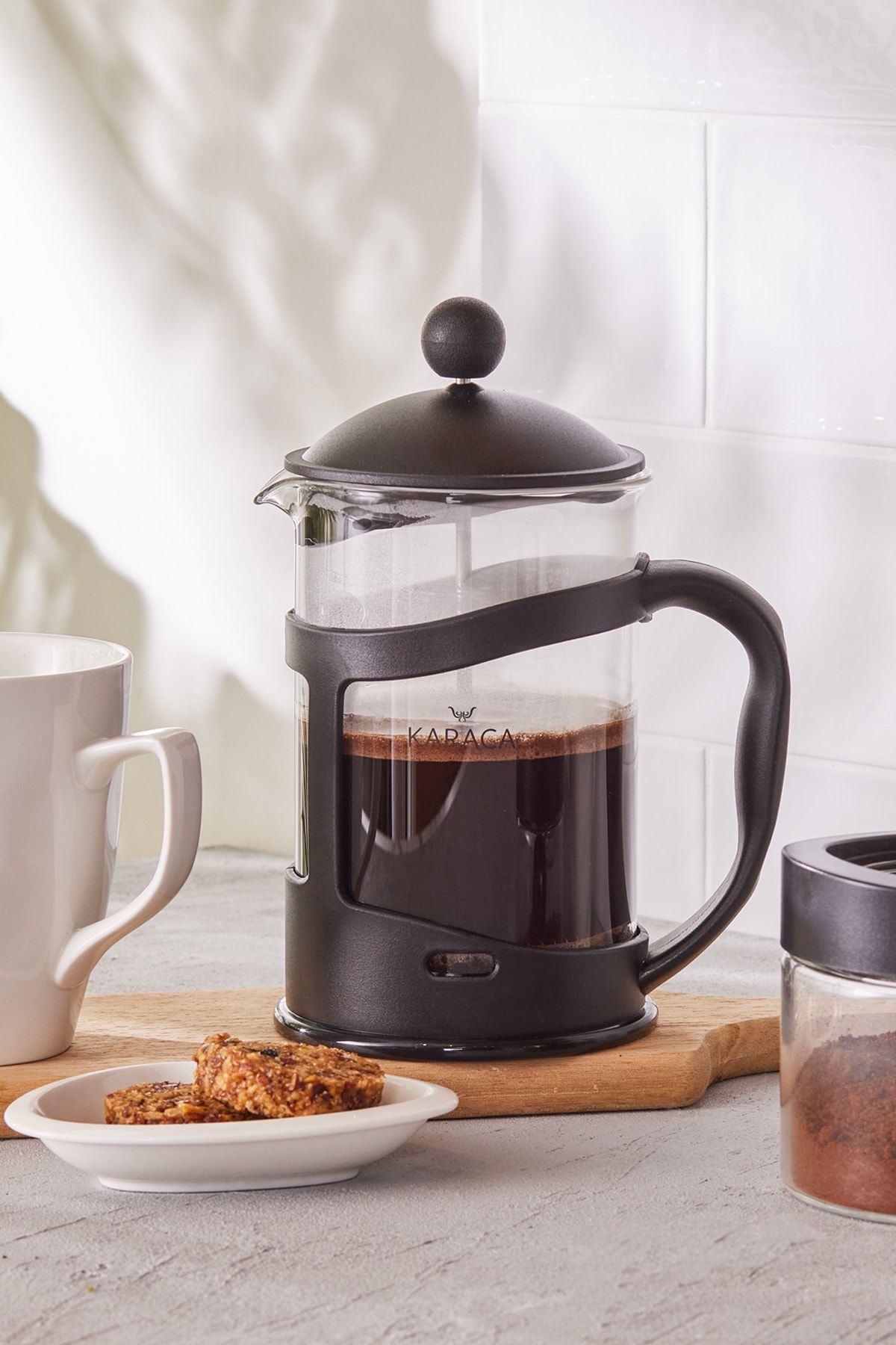 Karaca Coffee Bean Siyah French Press 800 Ml