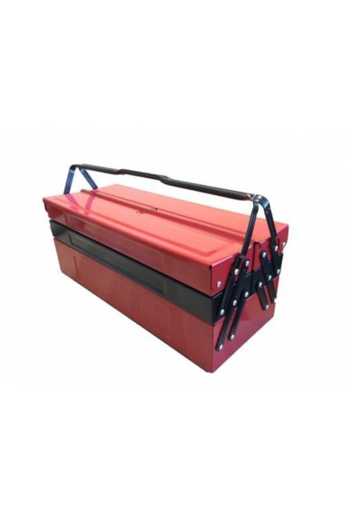 DEMİR CİVATA Metal Takım Çantası 5 Gözlü Uzun Tip 510mm