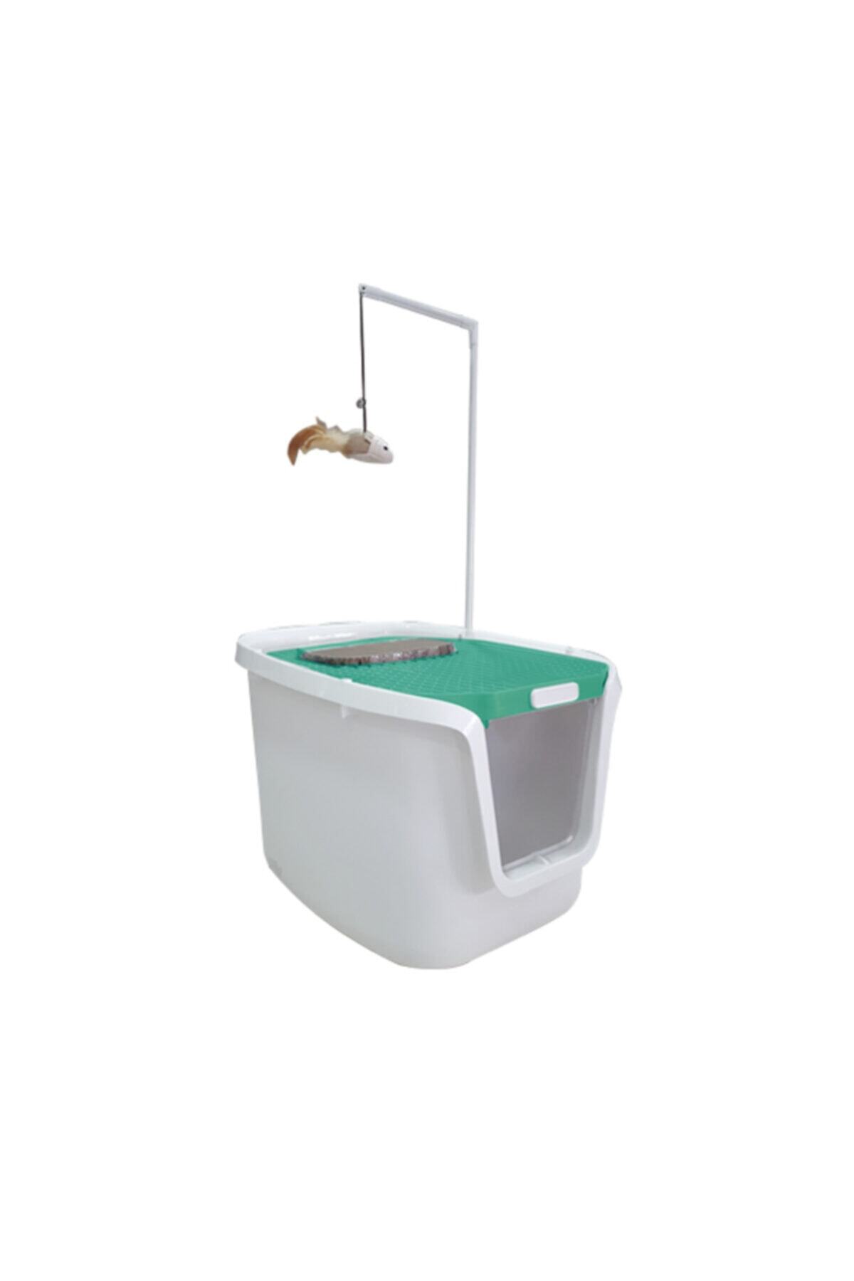Durbuldum 3 In 1 Cat Toilet Mavi