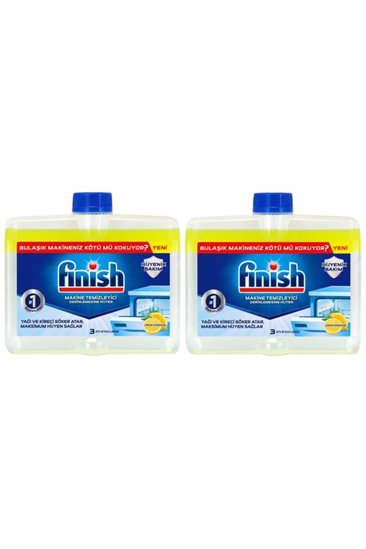 Finish Bulaşık Makinesi Temizleyici Sıvı 250 Ml Limon X 2