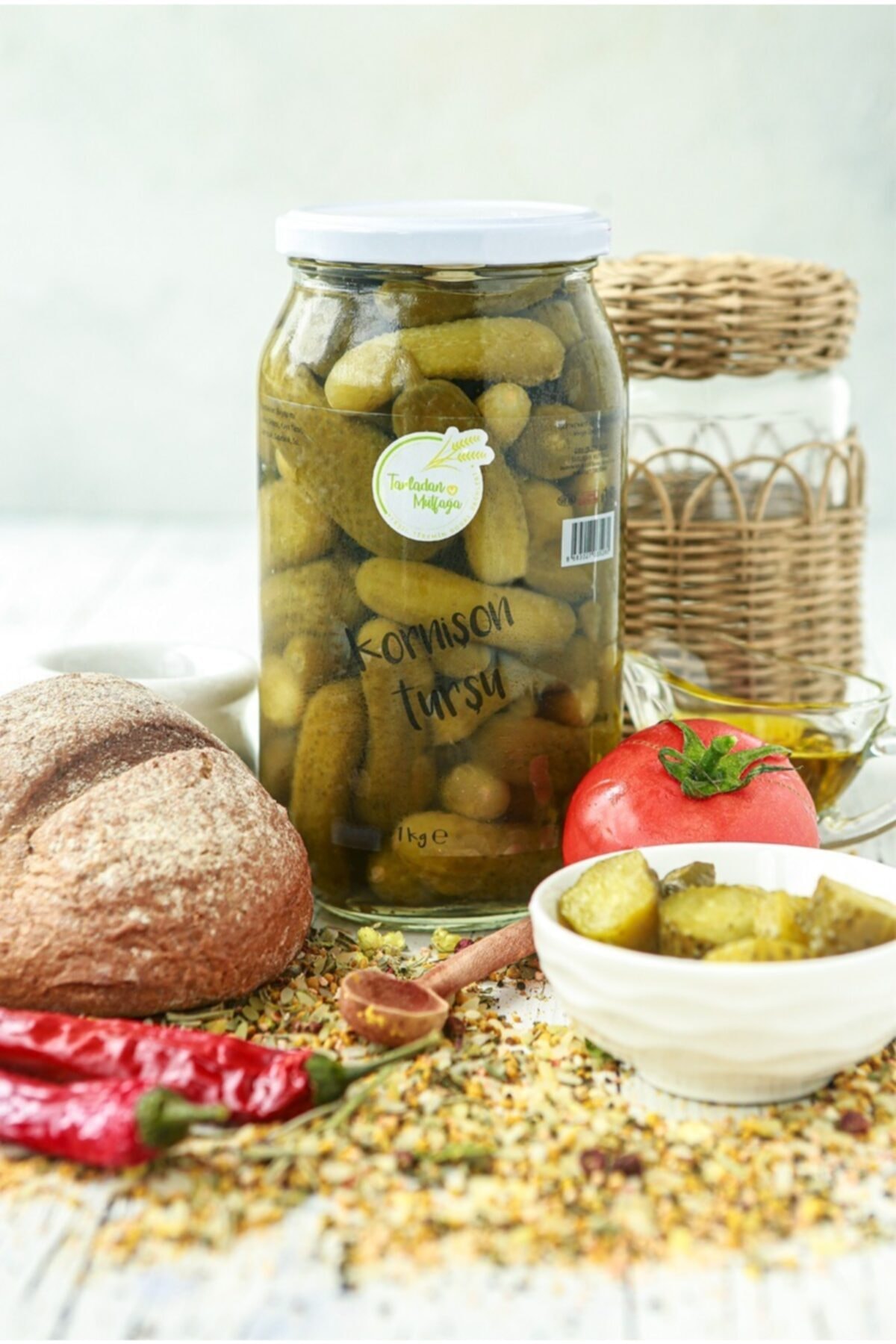 TARLADAN MUTFAĞA Kornişon Turşu 1 Kg
