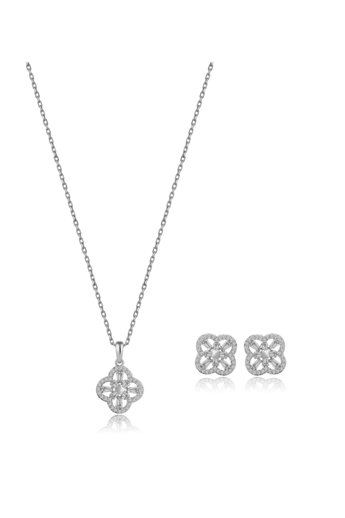 Tophills Jewels 2 Karat Pırlanta Hibrit Altın Set
