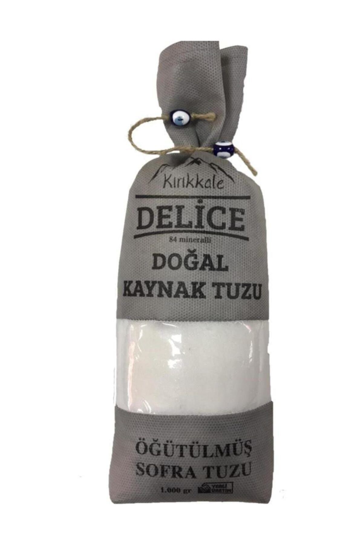 DELİCE Kırıkkale Doğal Kaynak Öğütülmüş Sofra Tuzu 1000 gr