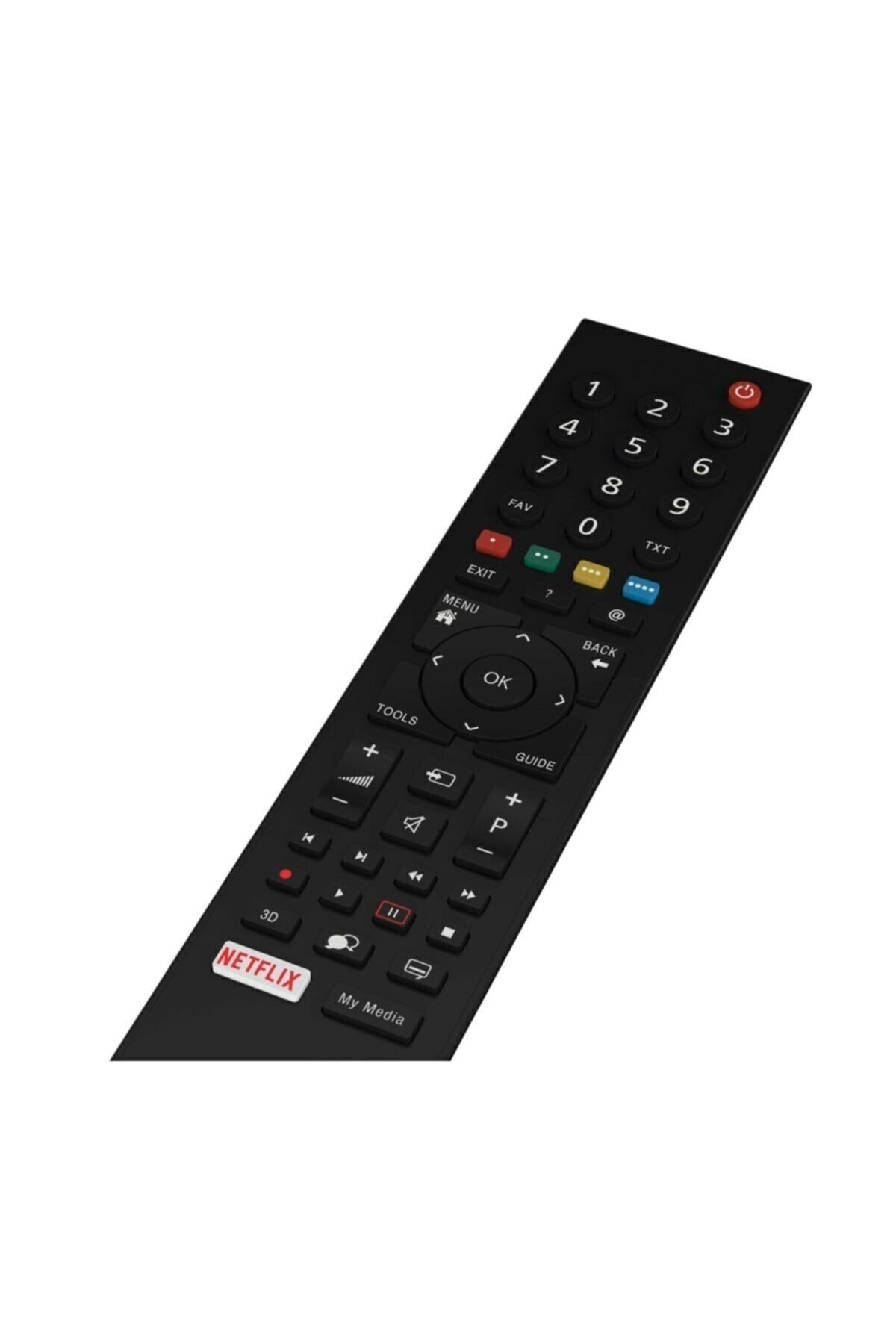 Altus Arçelik - Beko - - Grundig Smart Lcd Led Tv Televizyon Kumandası Netflix Tuşlu Abgn6