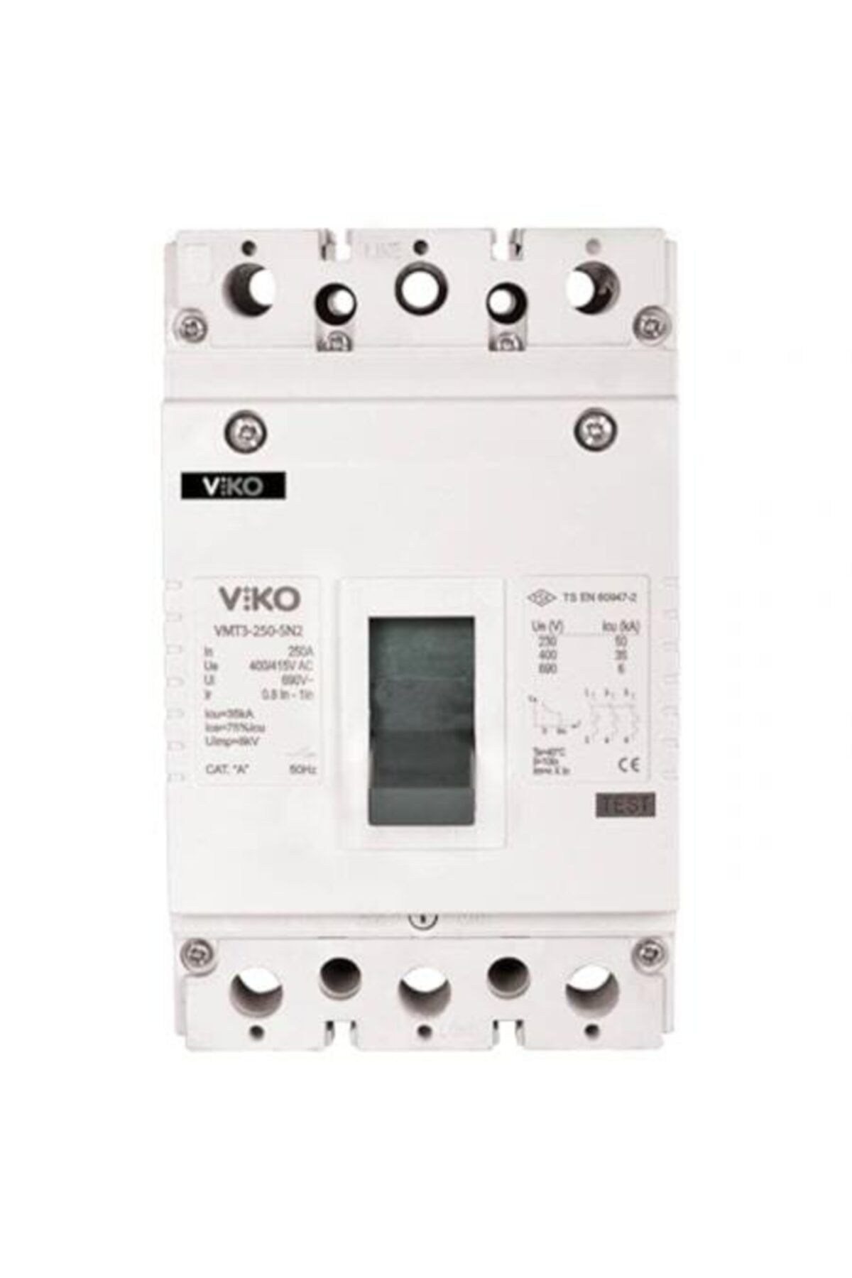 Viko Meridian Viko Vmt2-160 3x160a 35ka Kompakt Şalter
