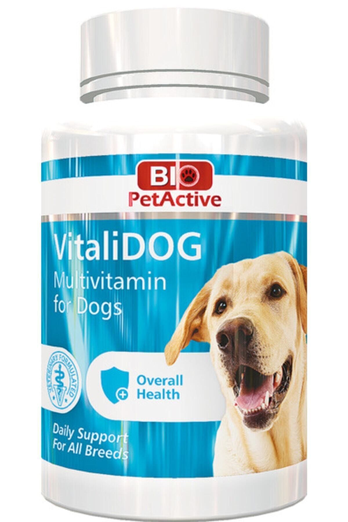 Bio PetActive Biopetactive Vitalidog Köpek Multivitamin Tableti 75 Gr 150 Tablet Köpekler Için Multivitamin