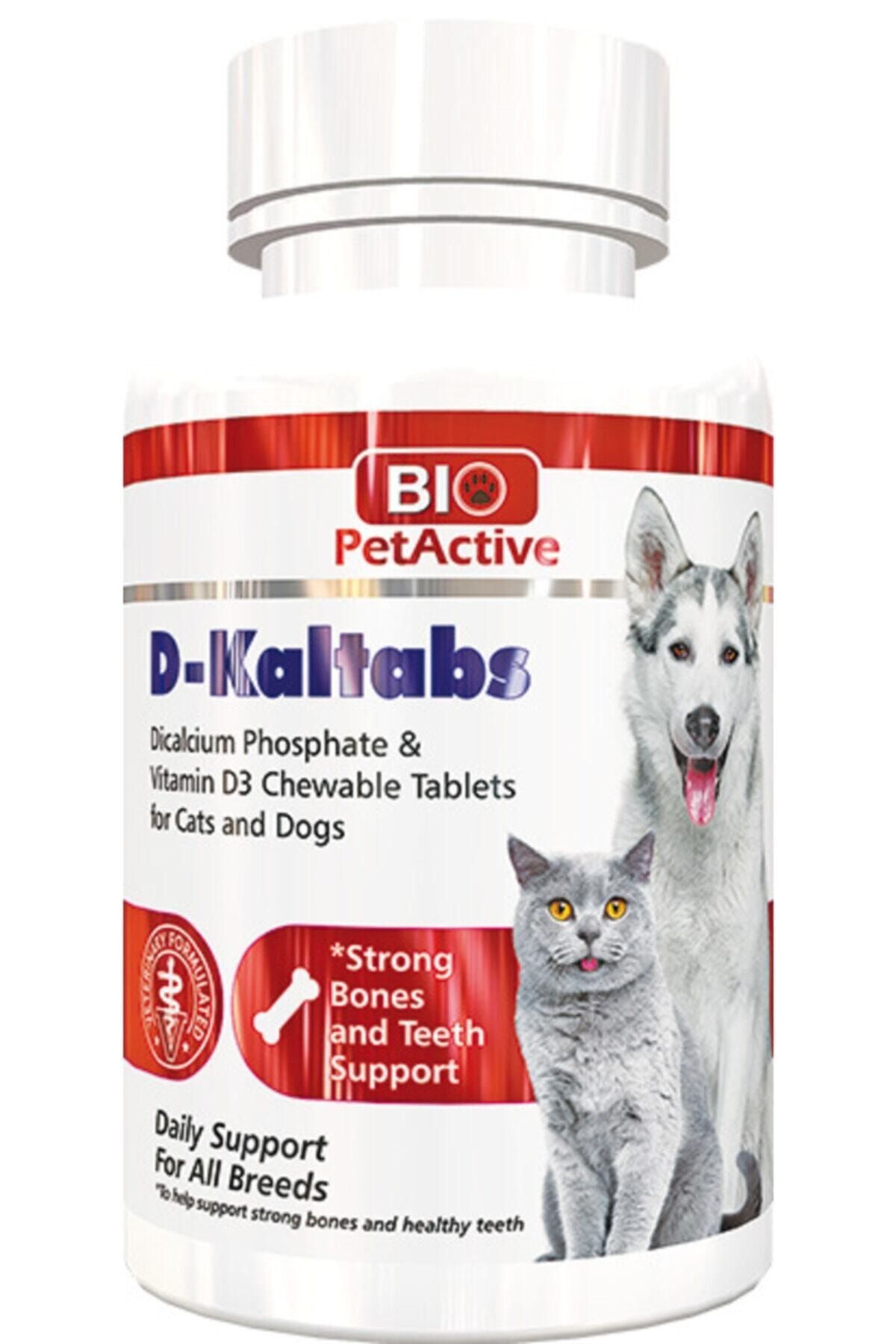Bio PetActive D-kaltabs | Kedi Ve Köpekler Için Kalsiyum Tableti 100 Tablet