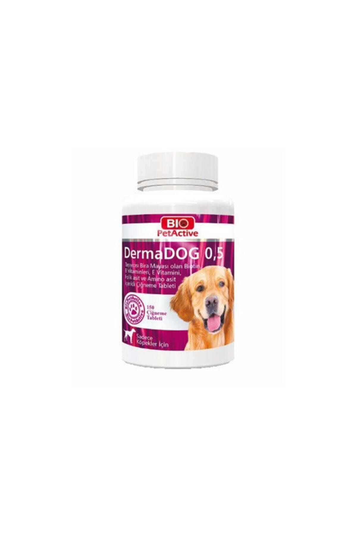 Bio PetActive Bio Dermadog 0,5 Bira Mayası 150 Tablet