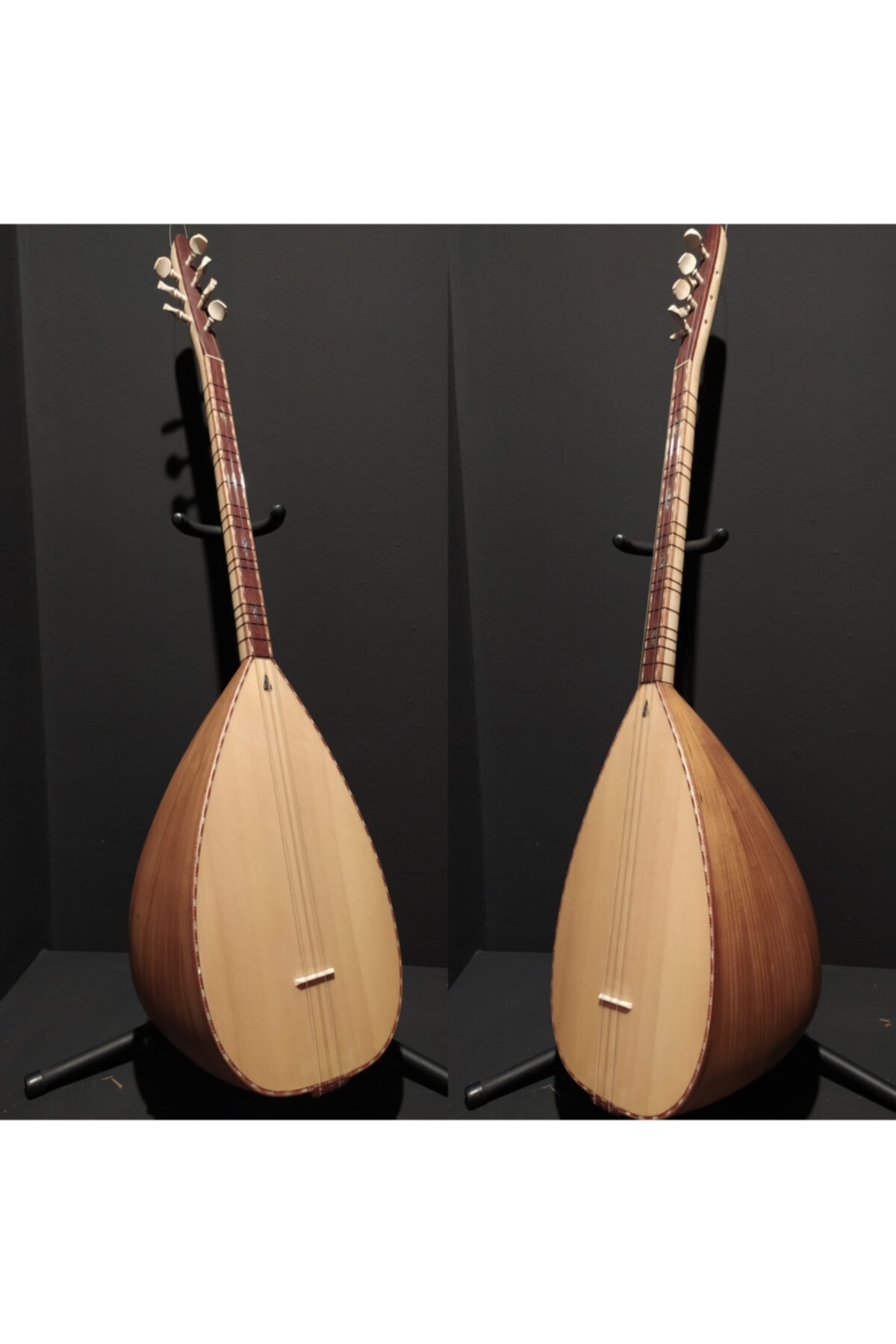 Aycan müzik Pıroesyonel Sedep Işlemeli Kısa Sap Dut Bağlama