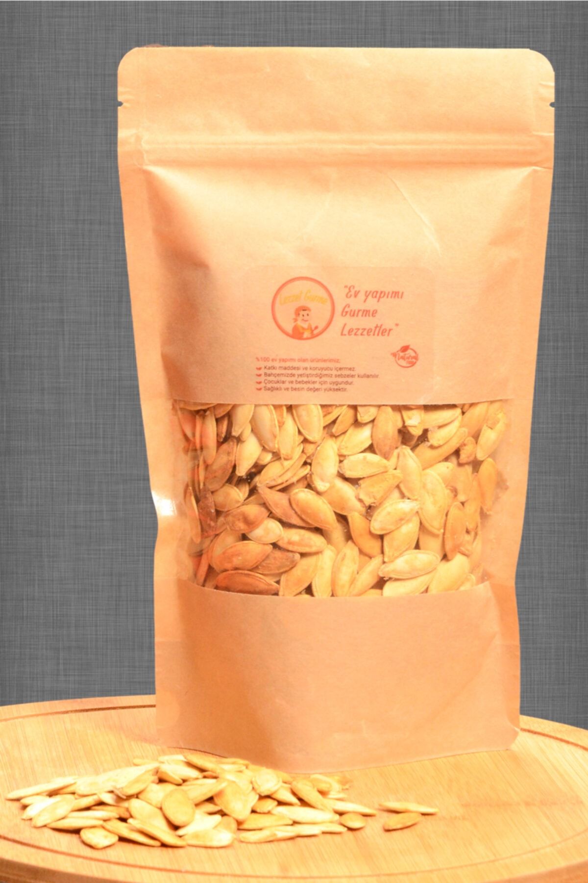 lezzet gurme Süt Ile Kavrulmuş Kabak Çekirdeği 400 Gr.