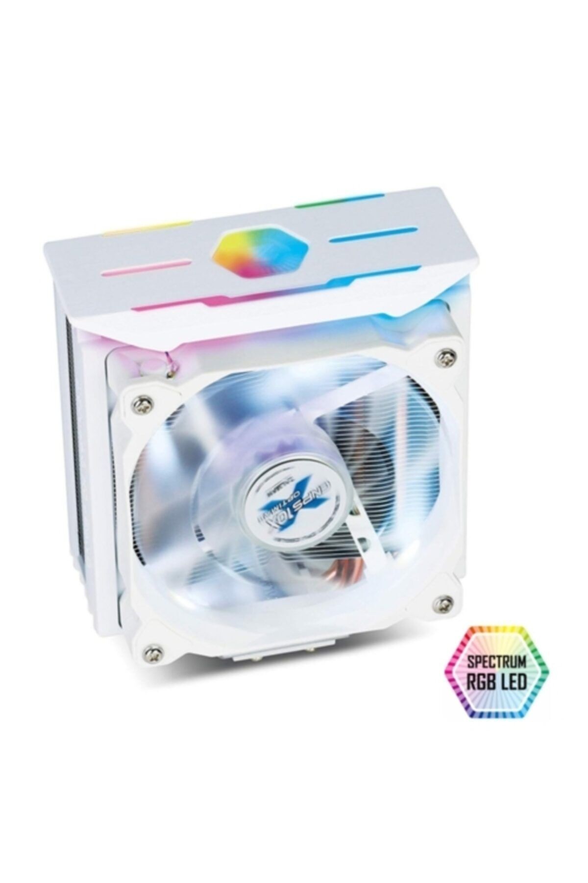 Zalman Cnps10x Optimaıı Spec. Rgb 12cm Cpu F.beyaz