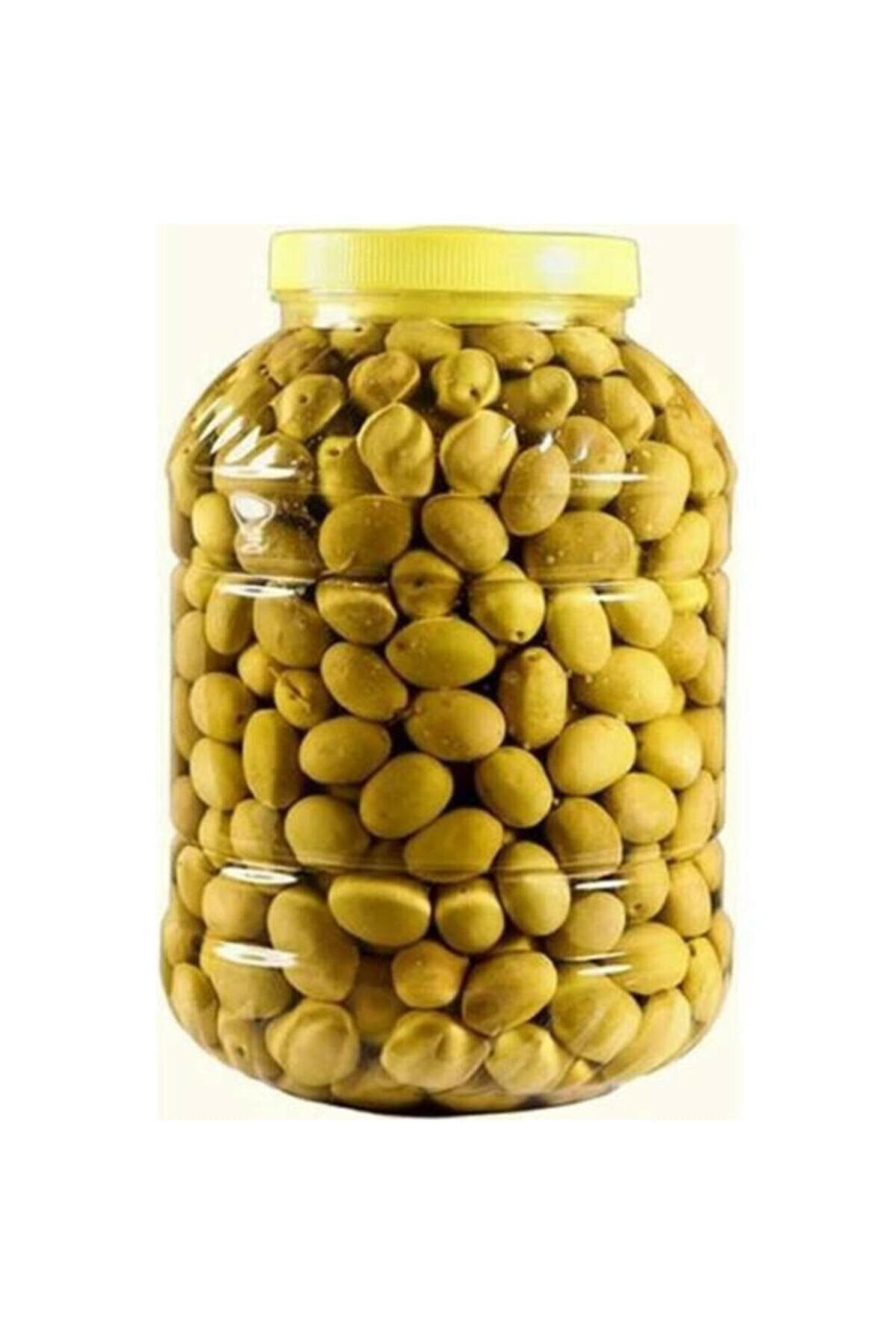 kaynaktangeliyor 10 Litre ( Net 6.6kg ) El Kırması Salamura Yeşil Zeytin Kynktn On Litre