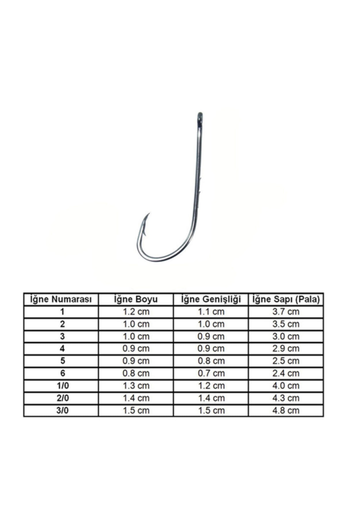 e life tasarım Marlin 92647 Bn No: 1/0 Iğne (100’lü)