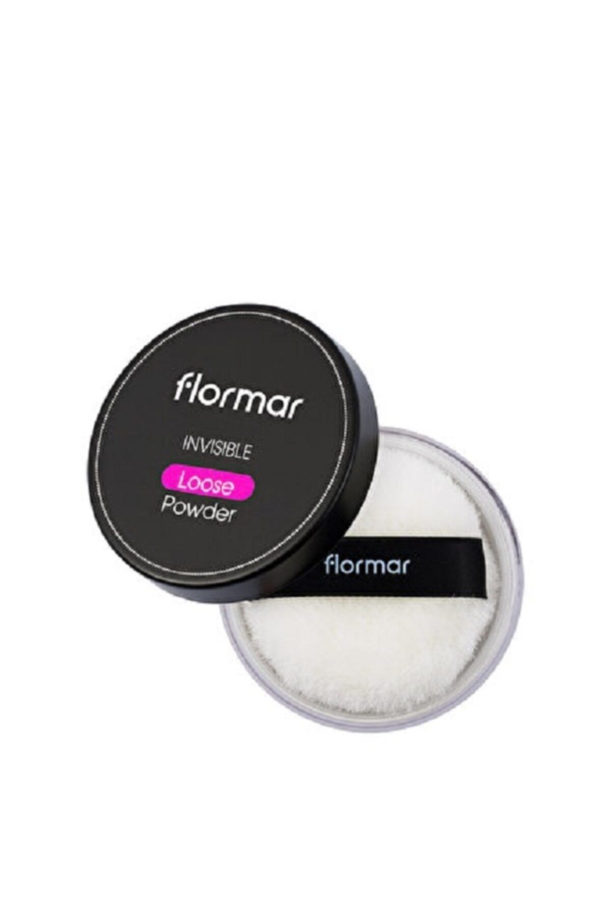 Flormar Invısıble Loose Powder Mat Bitişli, Transparan Etkili, Toz Pudra