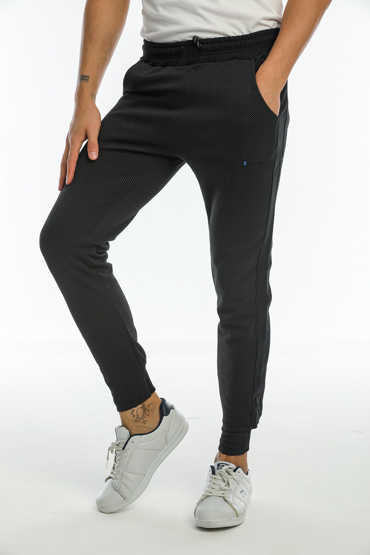 Slazenger Panna Erkek Eşofman Altı Siyah