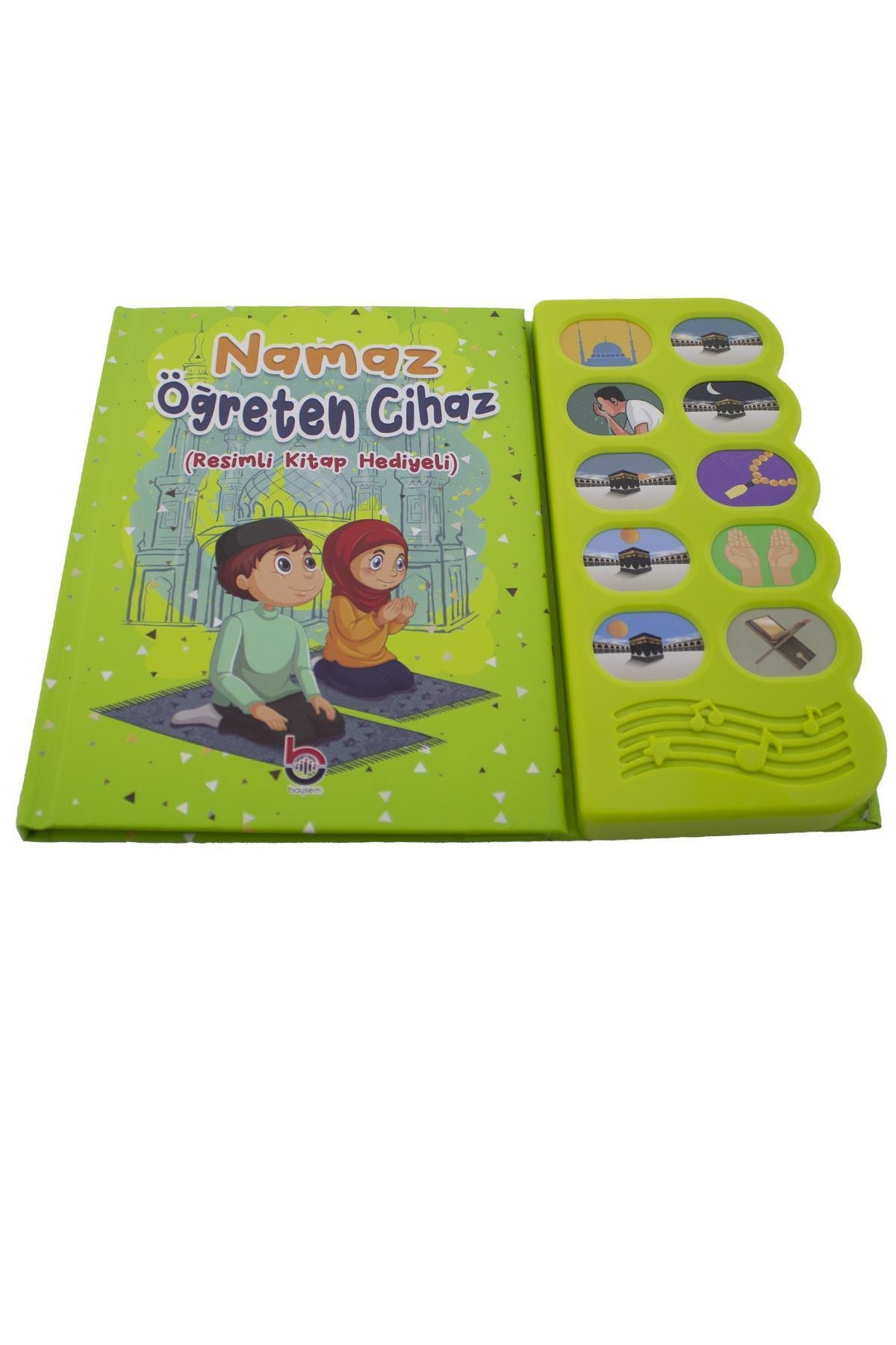 BAYSEM Namaz Öğreten Cihaz Resimli Kitap Seti Yeşil