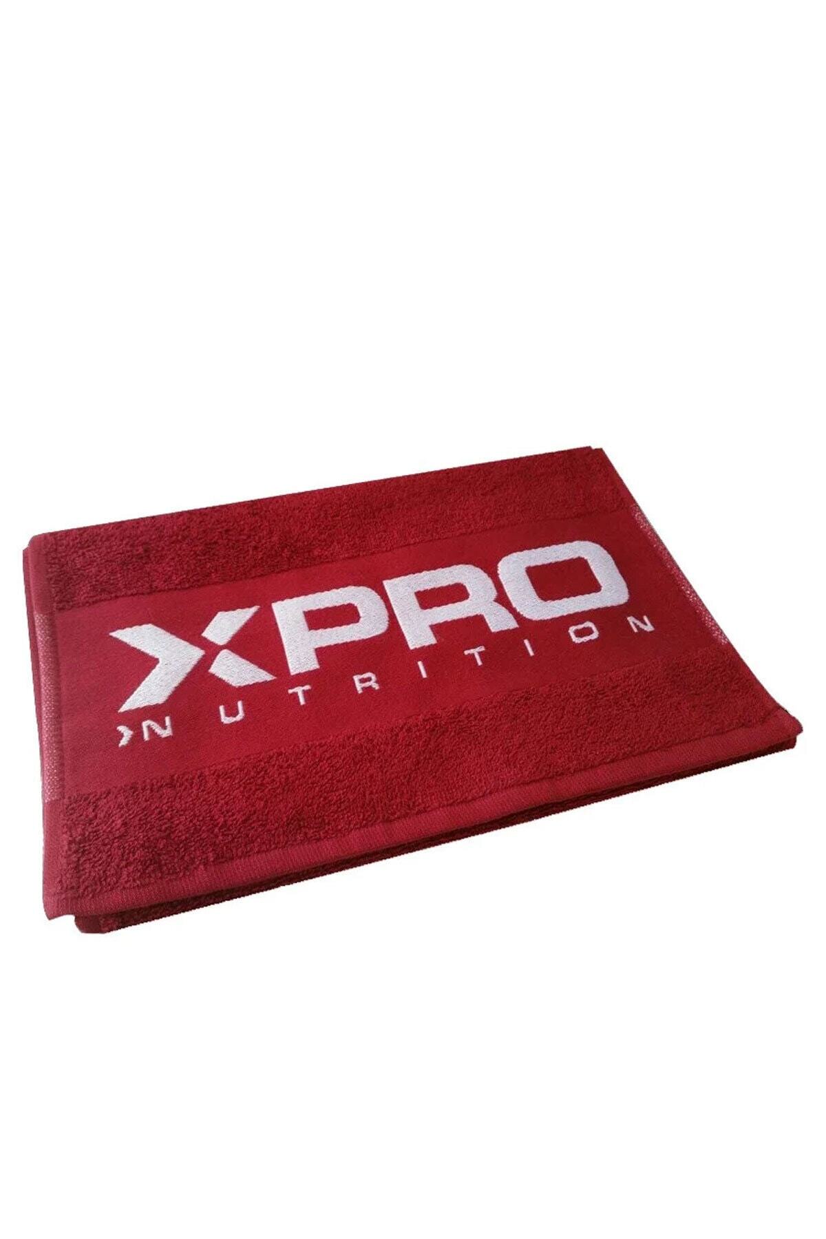 Xpro Nutrition Baskılı 30cmx80cm Havlu - Bordo