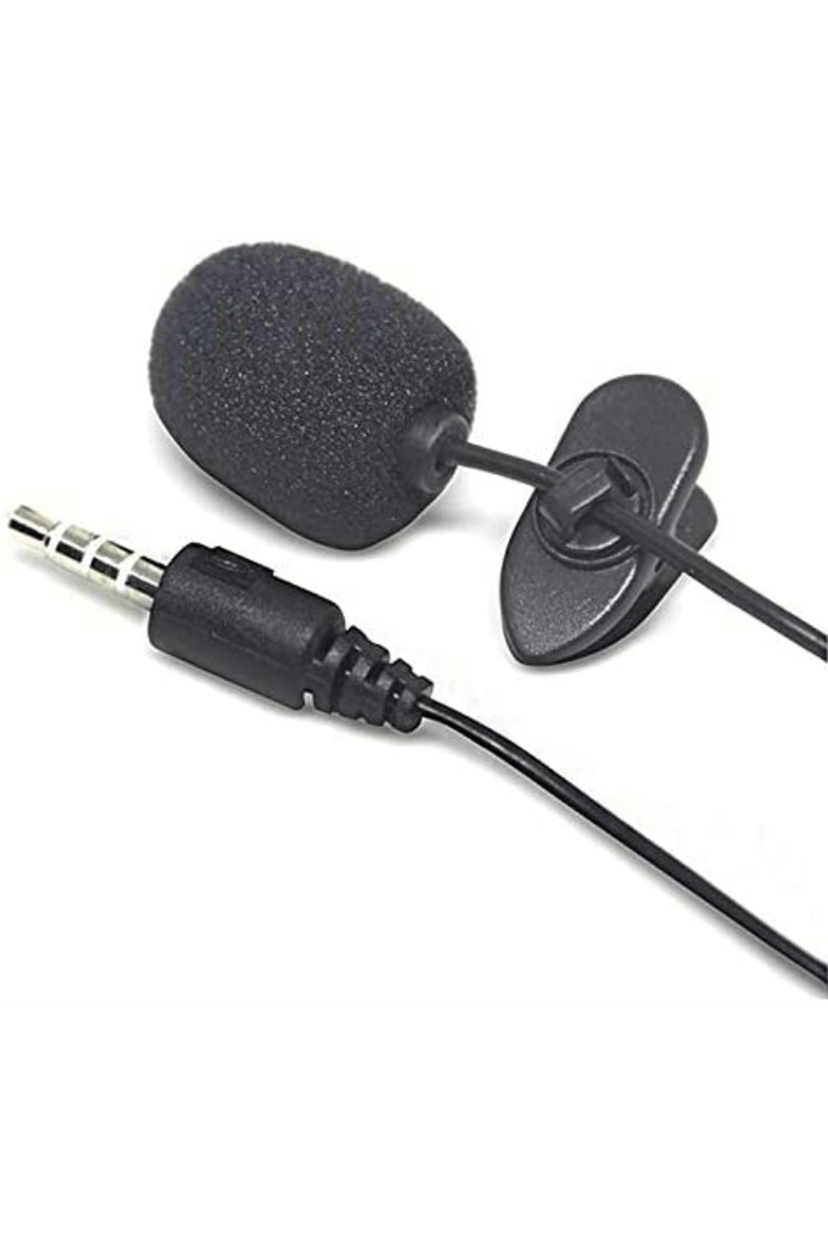 usin Cep Telefonu Uyumlu Profesyonel Stereo Youtuber Canlı Yayın Kablolu Yaka Mikrofonu