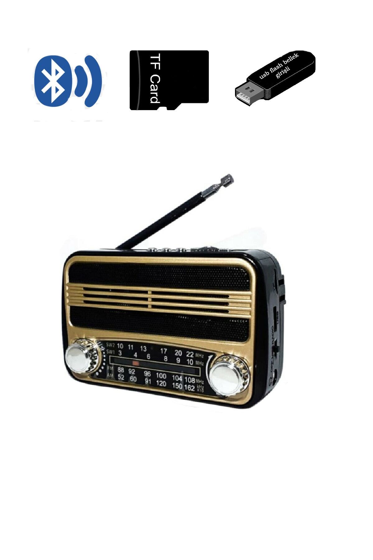 Mkey Rdl-4652 Nostaljik Müzik Kutusu Mp3 Çalar Fm Radyo