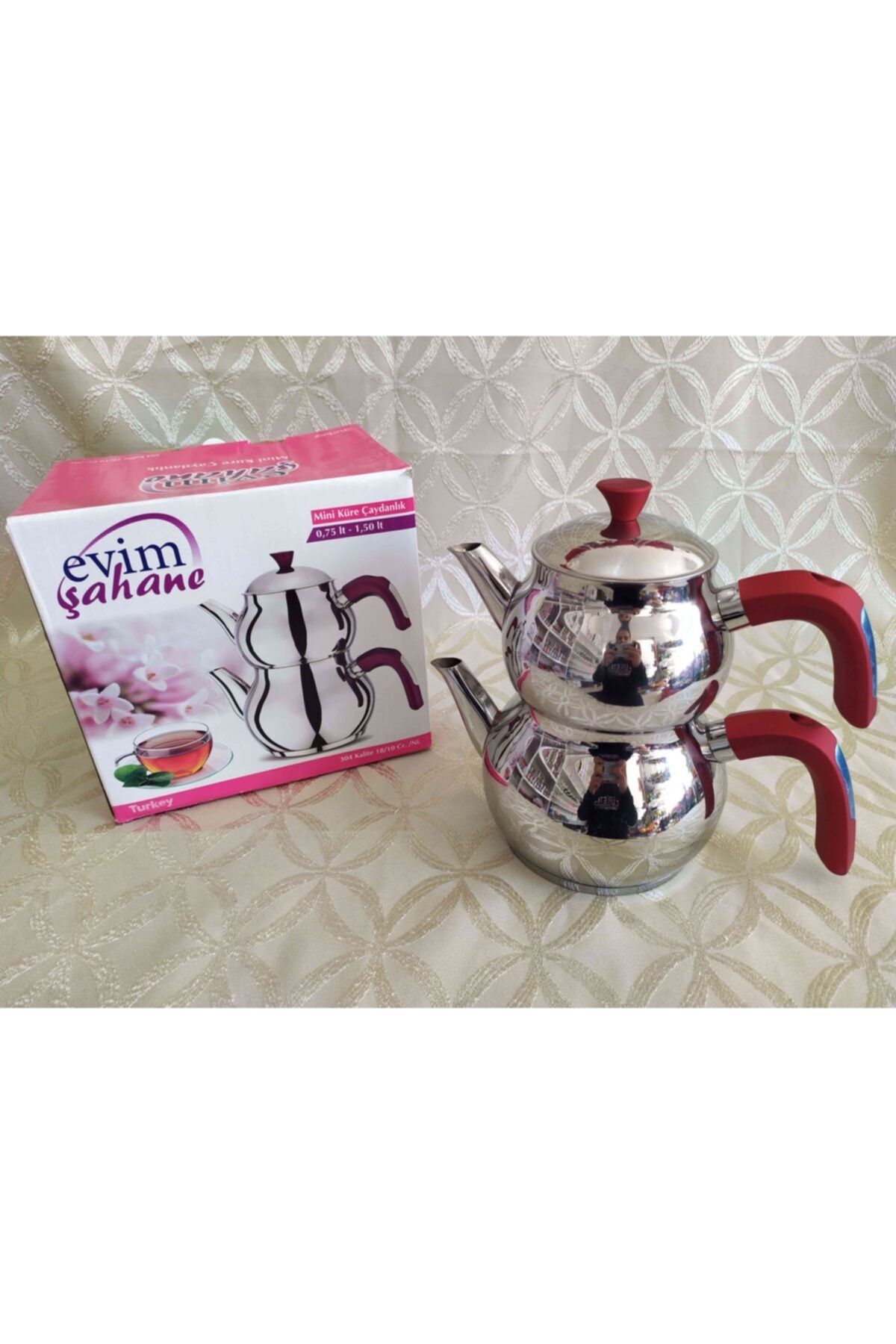 Şahane Evim Mini Küre Çaydanlık