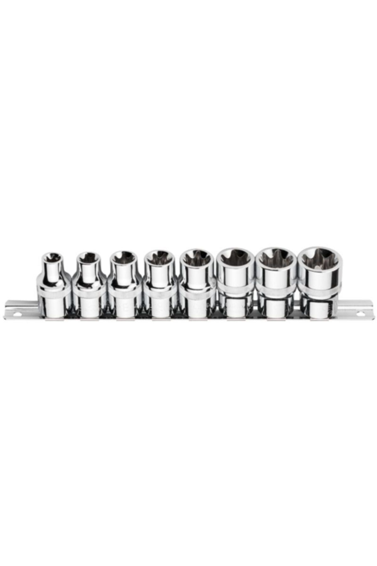 CETA FORM 8 Pc,1/2''dış Torx Lokma Anahtar Tk,/raylı