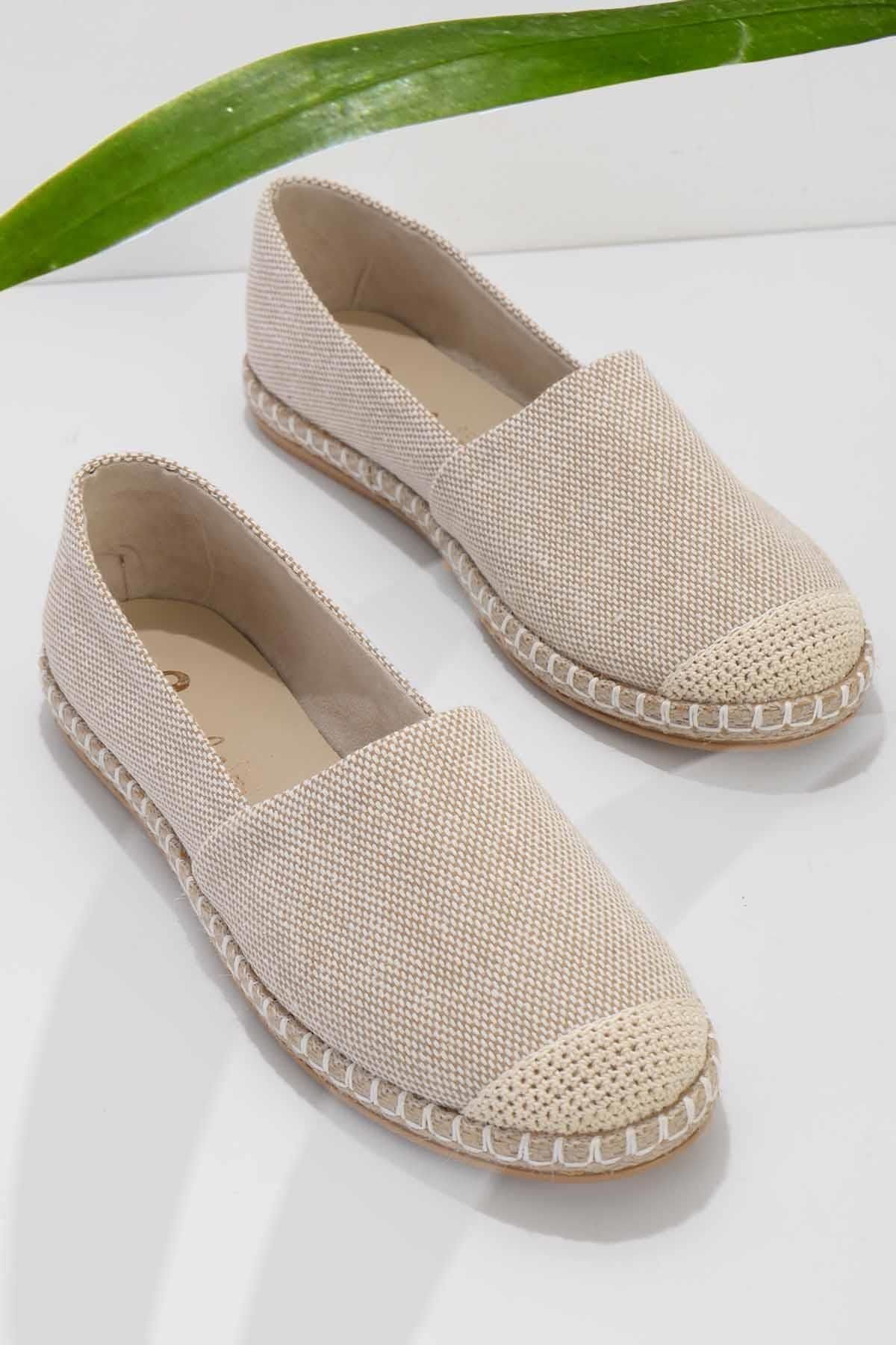 Bambi Bej Kadın Espadril K01897100018